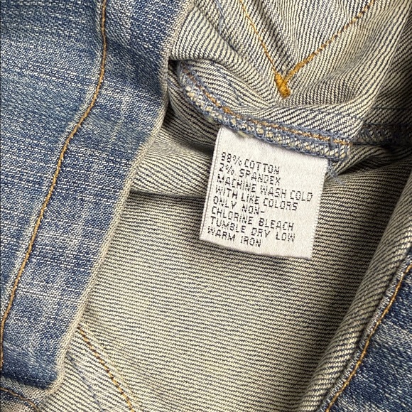 Talbots Classic Light Blue Jean Jacket - Picture 4 of 5